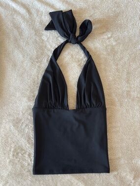 Garage Pixie Plunge Halter Top